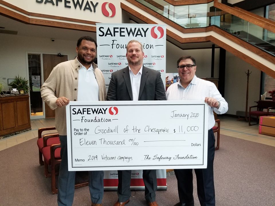 Goodwill awarded grant from Safeway Foundations