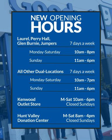 New Opening Hours Starting Nov 1 2025