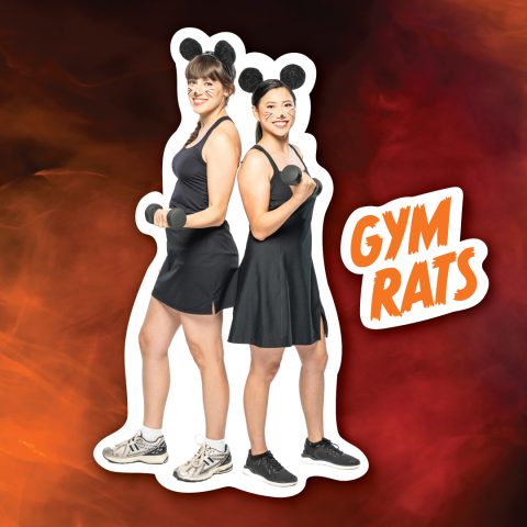 Gym rats couples Halloween costume