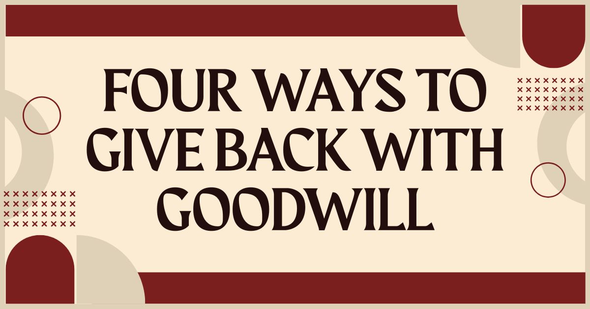 4 Heartwarming Ways to Give Back with Goodwill this Season