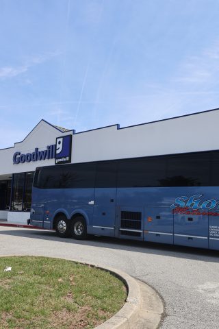 Bus at goodwill